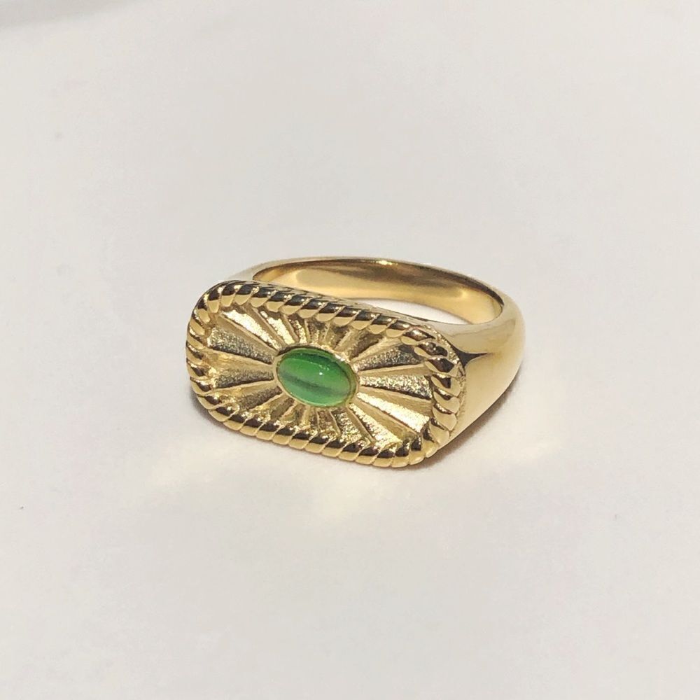 New! “Cleopatra” Gold Ring 
